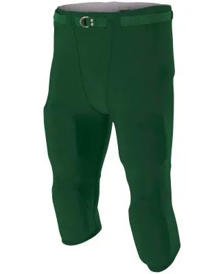 N6181 A4 Men's Flyless Football Pant FOREST