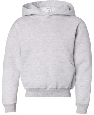 996Y JERZEES® NuBlend™ Youth Hooded Pullover Sw Ash