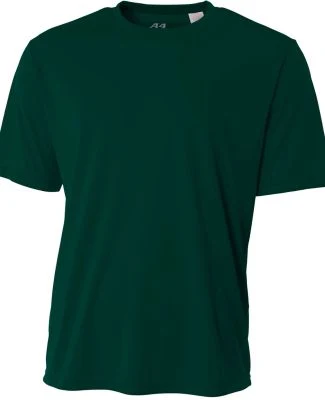 NB3142 A4 Youth Cooling Performance Crew Tee in Forest