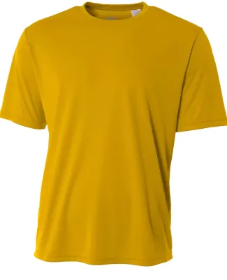 NB3142 A4 Youth Cooling Performance Crew Tee GOLD