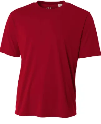 NB3142 A4 Youth Cooling Performance Crew Tee CARDINAL