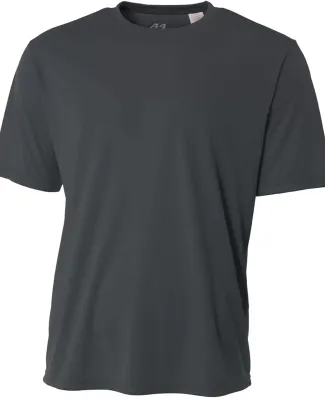 NB3142 A4 Youth Cooling Performance Crew Tee GRAPHITE