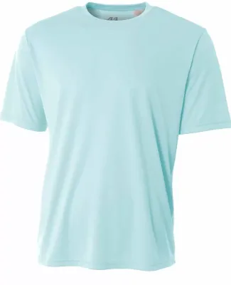 NB3142 A4 Youth Cooling Performance Crew Tee PASTEL BLUE