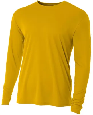 NB3165 A4 Youth Cooling Performance Long Sleeve Cr GOLD