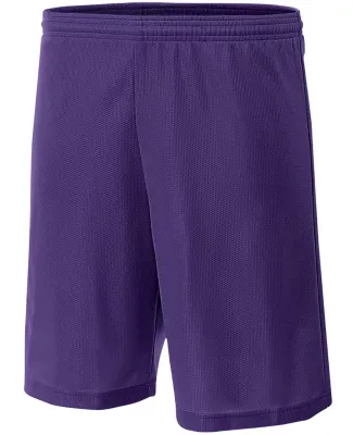 NB5184 A4 6 Inch Youth Lined Micromesh Shorts PURPLE