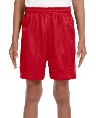 A4 NB5301 Youth Shorts SCARLET