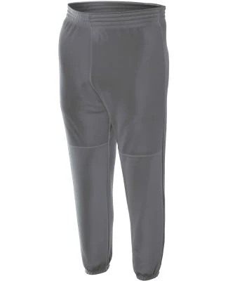 NB6120 A4 Youth Pull-On Baseball Pant Graphite