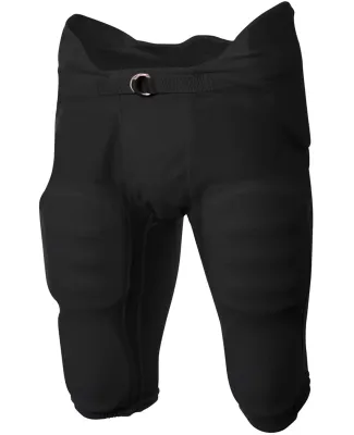 NB6180 A4 Youth Flyless Integrated Football Pant Black