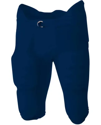 NB6180 A4 Youth Flyless Integrated Football Pant Navy