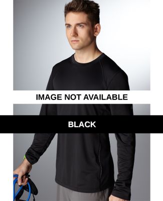 N9119 New Balance Men's Tempo Long-Sleeve Performa BLACK