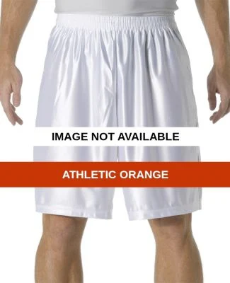 NF5537 A4 Adult Dazzle Short Athletic Orange