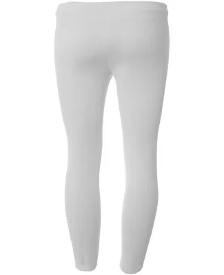 NG6166 A4 Girls Softball Pant WHITE