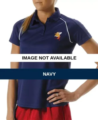 NW3197 A4 Adult Moisture Management Polo Shirt Navy