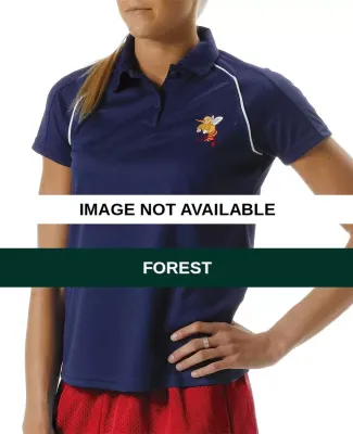 NW3197 A4 Adult Moisture Management Polo Shirt Forest