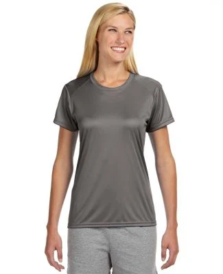 NW3201 A4 Women's Cooling Performance Crew T-Shirt in Graphite