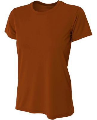 NW3201 A4 Women's Cooling Performance Crew T-Shirt in Texas orange