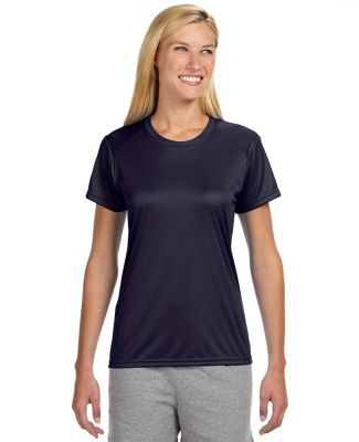 NW3201 A4 Women's Cooling Performance Crew T-Shirt in Navy