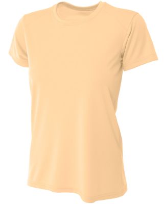 NW3201 A4 Women's Cooling Performance Crew T-Shirt in Melon
