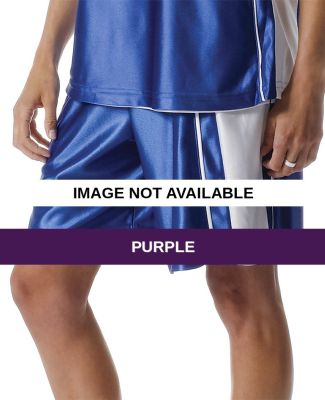 NW5003 A4 Ladies Dazzle Paneled Short Purple