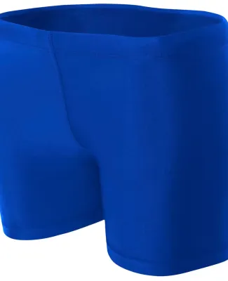 NW5313 A4 Women's 4" Compression Short ROYAL
