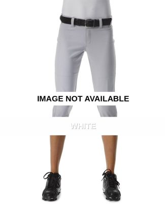 NW6149 A4 Low Rise Softball Pant White