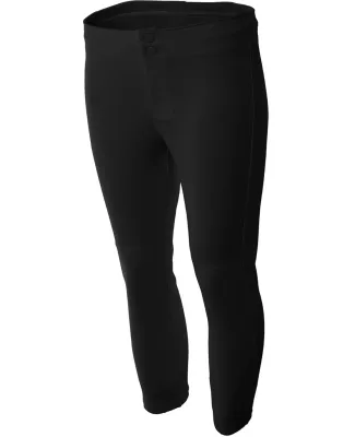 NW6166 A4 Adult Softball Pant BLACK