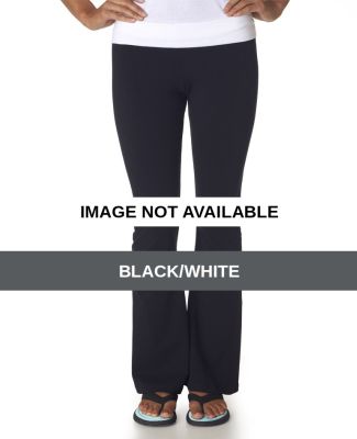 S15 Boxercraft Ladies' Practice Yoga Pants Black/White