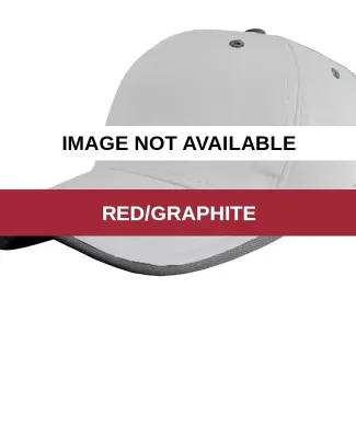 S323 Badger Defender Pro Tech Flex Cap Red/Graphite