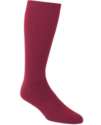 S8005 A4 Multi-Sport Tube Socks in Cardinal