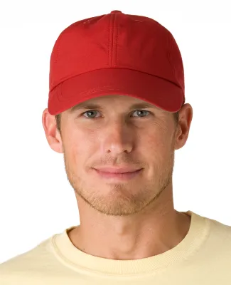 SH101 Adams Sunshield Unconstructed Blended Cap wi NAUTICAL RED