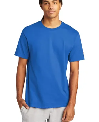 T425 Champion Adult Short-Sleeve T-Shirt T525C in Athletic royal