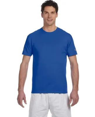 T425 Champion Adult Short-Sleeve T-Shirt T525C in Royal blue