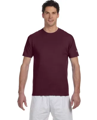 T425 Champion Adult Short-Sleeve T-Shirt T525C in Maroon