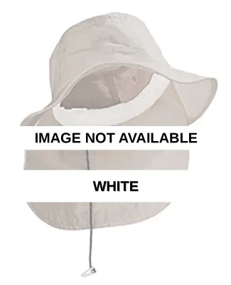 UBM101 Adams Extreme Vacationer Bucket Cap WHITE