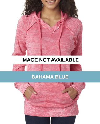 W1162 Weatherproof Ladies' Courtney Burnout Hooded BAHAMA BLUE