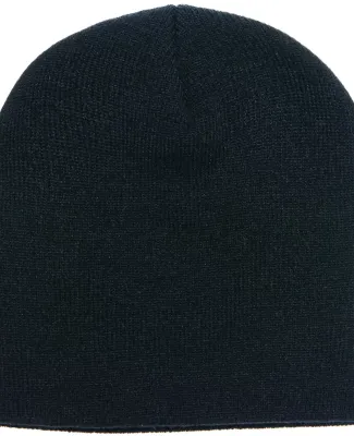 Y1500 Yupoong Heavyweight Knit Cap in Black