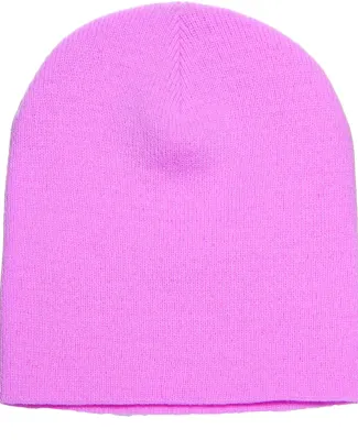 Y1500 Yupoong Heavyweight Knit Cap in Baby pink