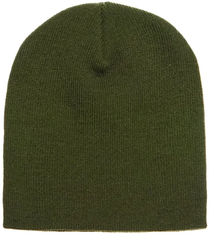 Y1500 Yupoong Heavyweight Knit Cap in Olive