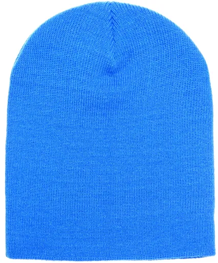 Y1500 Yupoong Heavyweight Knit Cap in Carolina blue