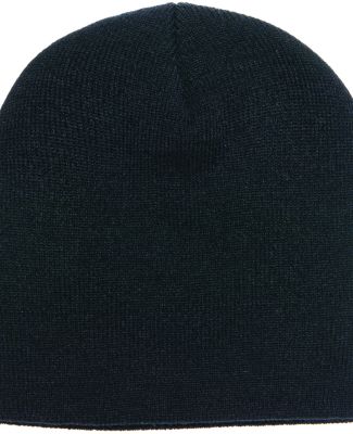 Y1500 Yupoong Heavyweight Knit Cap BLACK