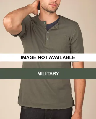 Alternative Apparel Retro Jersey Short Sleeve Henl Military