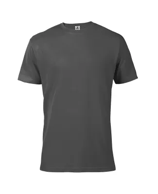 DELTA APPAREL 116535 ADULT S/S TEE in Charcoal