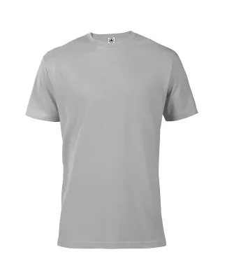 DELTA APPAREL 116535 ADULT S/S TEE in Silver