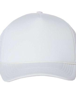 VC700 - Valucap - Foam Trucker Cap White/ White