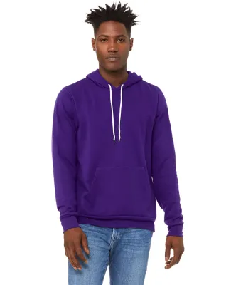 BELLA+CANVAS 3719 Unisex Cotton/Polyester Pullover in Team purple