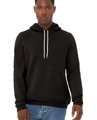 BELLA+CANVAS 3719 Unisex Cotton/Polyester Pullover in Dtg black