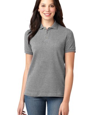 L420 Port Authority® - Ladies Pique Knit Polo in Oxford