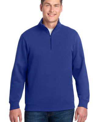 Sport-Tek ST253 1/4-Zip Sweatshirt in True royal