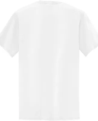 Port & Company Tall 50/50 T-Shirt with Pocket PC55 White