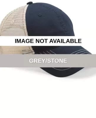 ZK641 Zkapz - Soft Mesh Trucker Cap Grey/Stone
